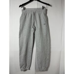 TNA Cozy Fleece Boyfriend Sweatpants XS Gray Aritzia Sweatfleece Joggers